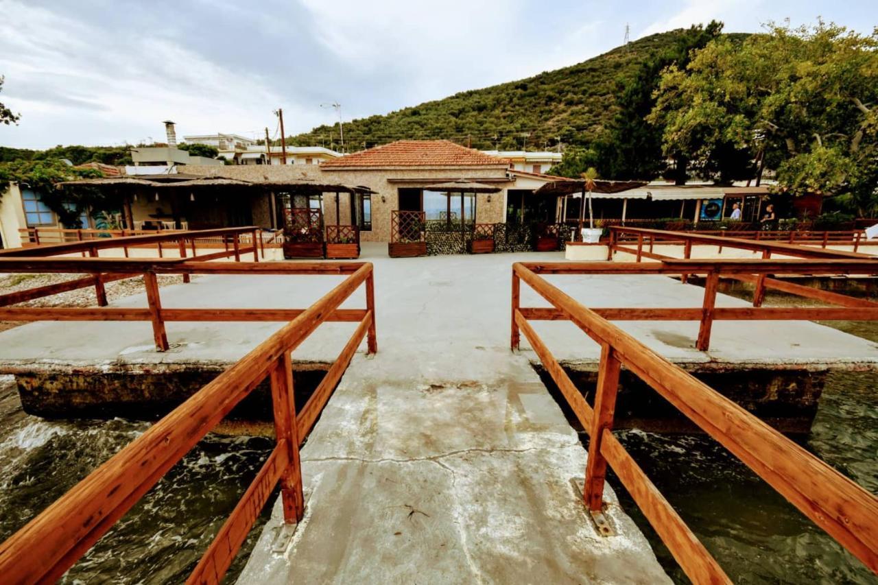 Stone Villa Inside Sea- Kids'Land Platanidia 외부 사진