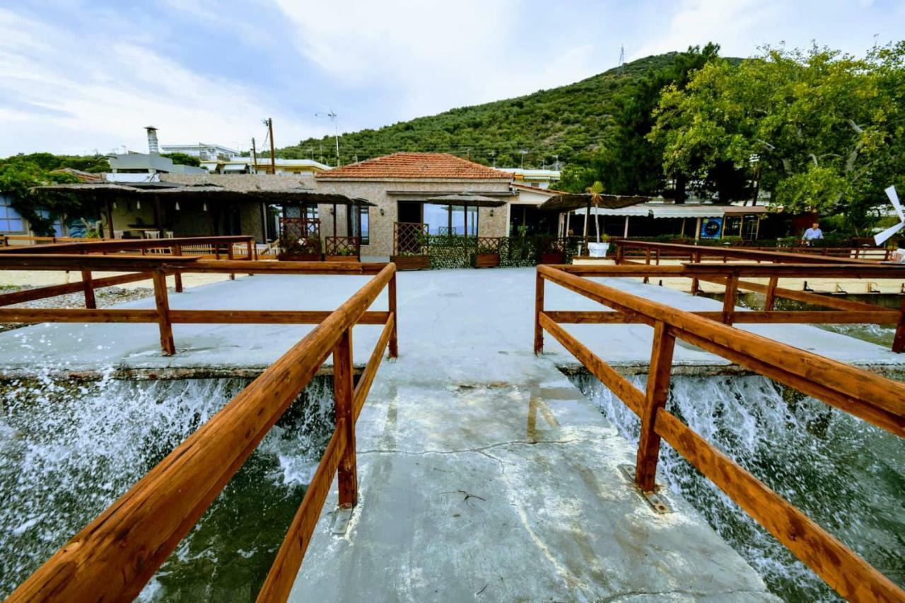Stone Villa Inside Sea- Kids'Land Platanidia 외부 사진