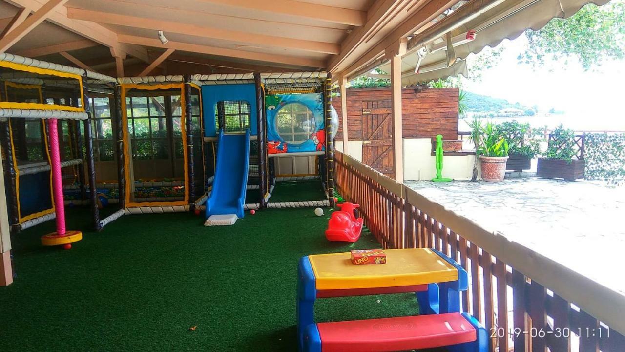 Stone Villa Inside Sea- Kids'Land Platanidia 외부 사진